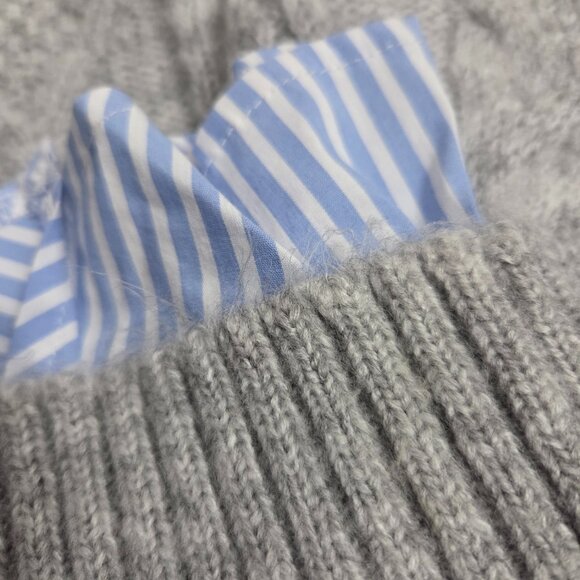 Anthropologie Cable Twofer Tie Sweater - Picture 5 of 9